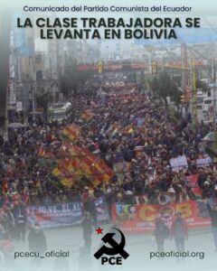 clase trabajadora de bolivia
