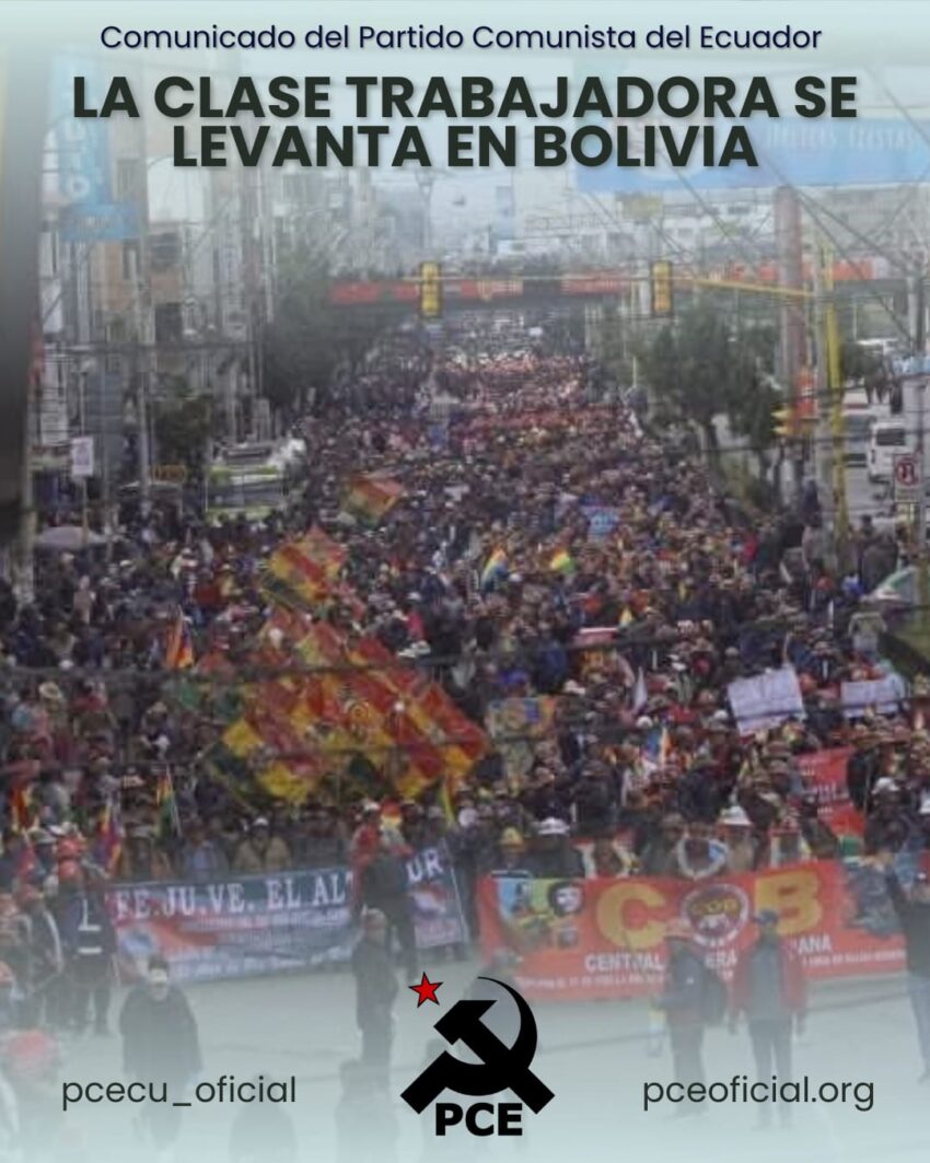 clase trabajadora de bolivia