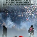 ALTO A LA REPRESION CONTRA EL PUEBLO BOLIVIANO