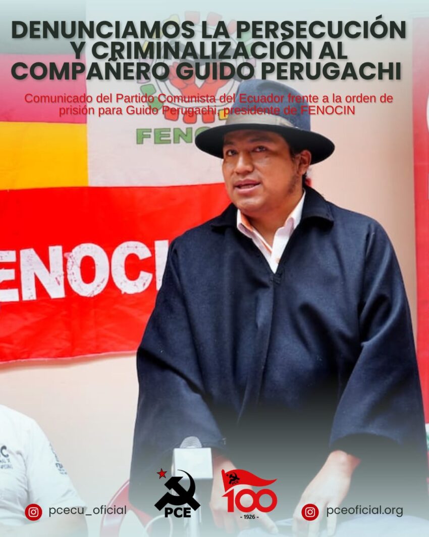 DENUNCIAMOS LA PERSECUCIÓN Y CRIMINALIZACIÓN AL COMPAÑERO GUIDO PERUGACHI 1 WhatsApp Image 2026 08 14 at 12.35.41
